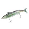 Multiple Segments Bait Fish Lure with Treble Hook Sea Fishing