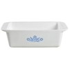 Corning Ware Cornflower Blue Bread Pan, Meatloaf Pan, P-315-B