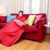 Warmie- Cozy Blanket with Sleeves- Super Soft Fleece Warm Cozy