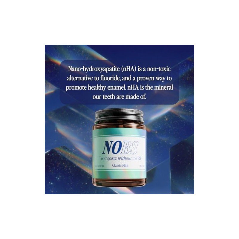 NOBS Toothpaste Tablets - Eco-Friendly Remineralizing Formula