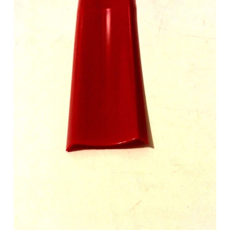 LPC Red Vinyl 1" x 35' Insert Molding Trim Screw