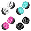 Piersando Ear Plug Piercing Plastic with "Hier rein Da Raus