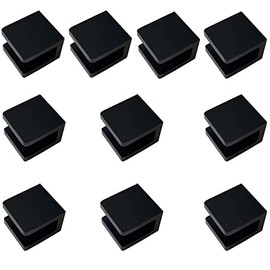 LukLoy Brass Glass Clamp, No-Drill-on-Glass Shelf Bracket Clip Holder Support for 8mm - 10mm(10, Matte Black)