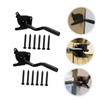 Operitacx Wood Fence Gate Lock Gravity Gate Latch Quick Release