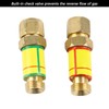 Flashback Arrestors,Oxygen Acetylene Flashback Arrestors Set,1 Pair Oxygen Acetylene Check