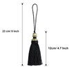 HedongHexi 2 Pack Tassel Key Tassel with Loops, Handmade Tassel
