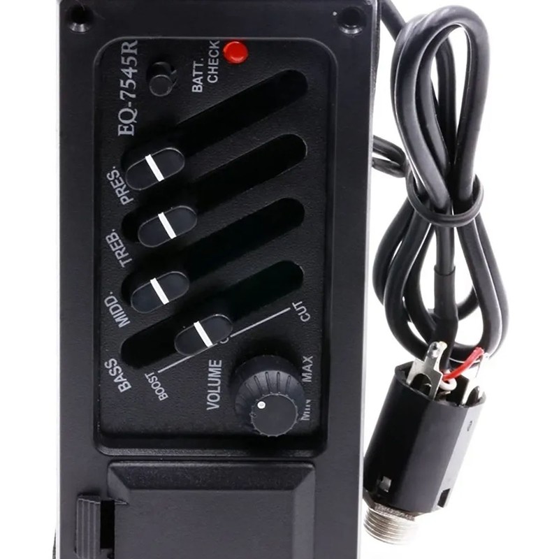 Guitar Box Pickup 4 Band Equalizer Classical Folk Acoustic Parts