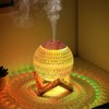 Mini Humidifier Night Light Crystal Ball 2.2w 350ml RGB USB