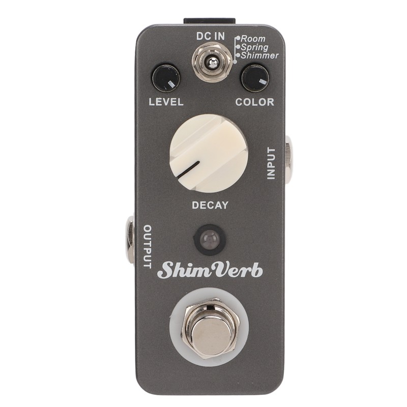 Electric Guitar Effect Pedal ShimVerb Reverb 3 Modes MRV1 Single