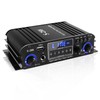 4 Channel Bluetooth 5.0 Stereo Amplifier 50Wx4 HiFi Power Amplifier,