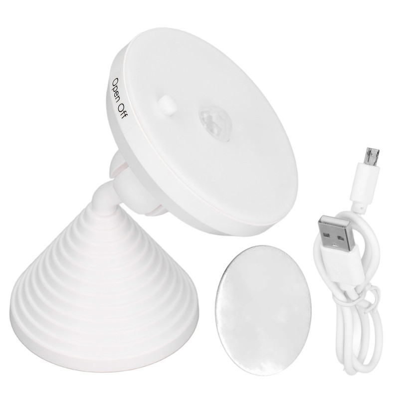 Touch Night Light 360° Rotation Adjustable 2 Modes Sensing Rechargeable