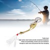 5pcs Metal VIB Fishing Lure Professional Rotating Sequins Lure Bait