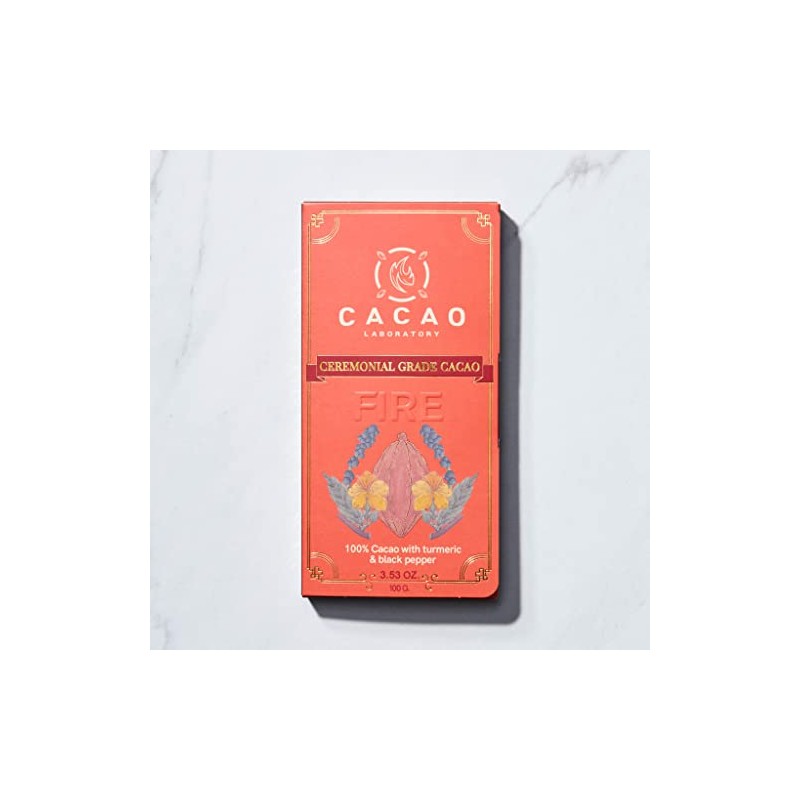 Single-Origin Ceremonial Cacao | Fire Blend: 100% ceremonial-grade cacao with