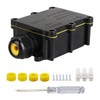 Helunsi Waterproof IP68 External Junction Box, 2 Way Outdoor Junction