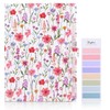 SKYDUE Accordion File Organizer, Floral Expanding File Folders with 5