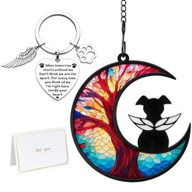 FYKZQWDS 3PCS Dog Memorial Gifts, Pet Bereavement Gifts, Thoughtful Pet Loss Gifts for Dog Lovers, Keepsake to Honor Beloved Pets, Home Decor for Grieving Dog Owners