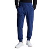 Cherokee Men's Mid Rise Pull-on Jogger Scrubs Pant, Navy
