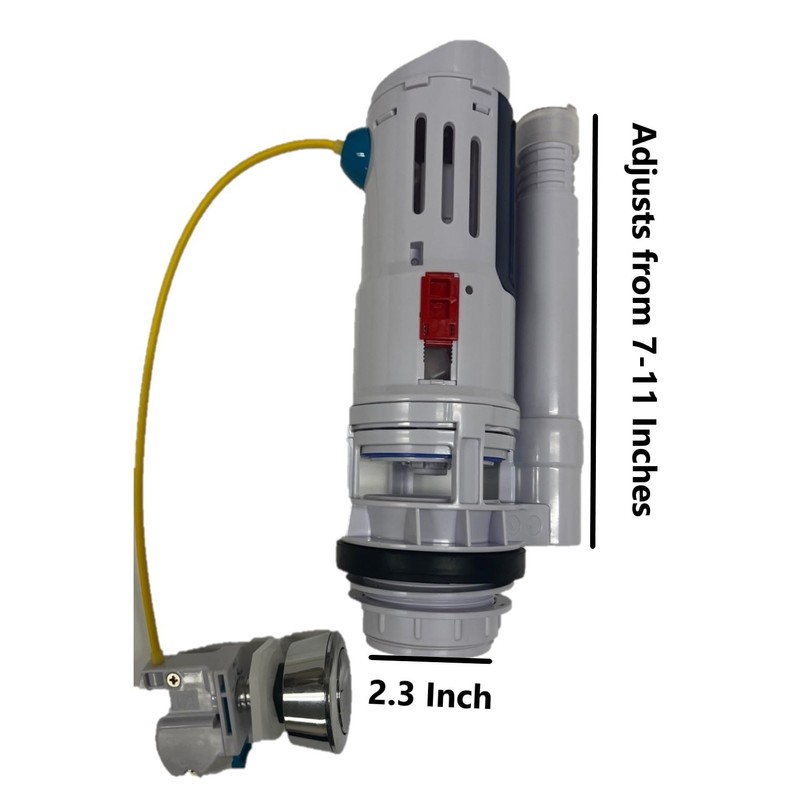 2.5 inch Adjustable Flush Valve and Adjustable Tower Fill Valve