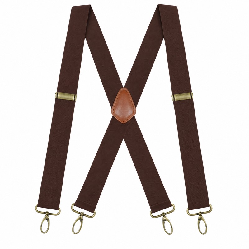 Men’s Heavy Duty Suspenders for Jeans and Work Pants –