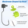 Fishing Jig Heads Ned Rig Hooks Finesse Mushroom Jig Heads