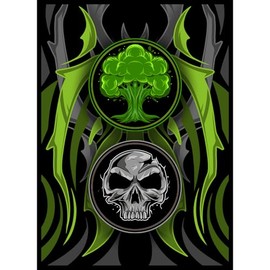 MTG All 26 Color Combination Guilds (Green/Black)- 105ct Matte TCG Card Art Sleeves by Ai Armor