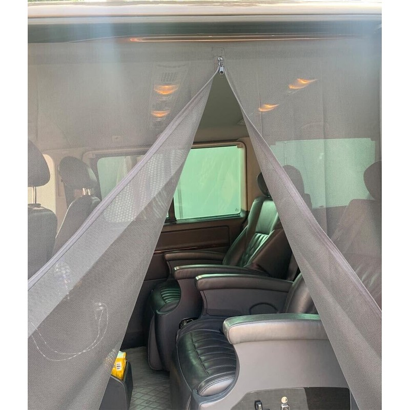BKICKI VW T5 T6 Magnetic Fly Screen Sliding Door Motorhome