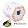 Hex Flip Timer with Mute Alarm Function Magnetic Time Management