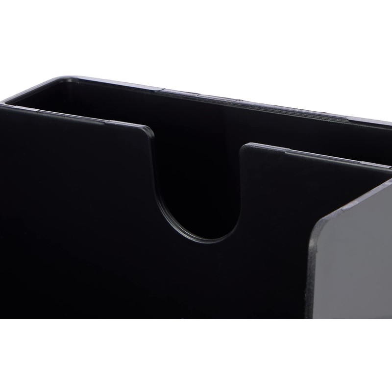Bar Caddy Angular | Plastic Bar Caddy Black, Bar Storage,