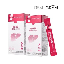 Realgram (현대Hmall)메타리버 LD100 다이렉트 액상 간 건강기능식품 30포 1개월분 (15포 X 2SET) Hyundai Hmall Metariver LD100 Direct Liquid Liver Health Supplement 30 Packs 1 Month Supply (15 Packs X 2 SET)