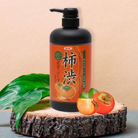 SOC Sweet Persimmon Body Wash Noneral Removal of puberty body odor and elderly odor. Gamba Body Wash tannin nonenaldehyde effect on chicken skin. / 단감바디워시 노네랄 사춘기 체취 노인냄새제거 감바디워시 탄닌 닭살피부 노넨알데하이드 효능