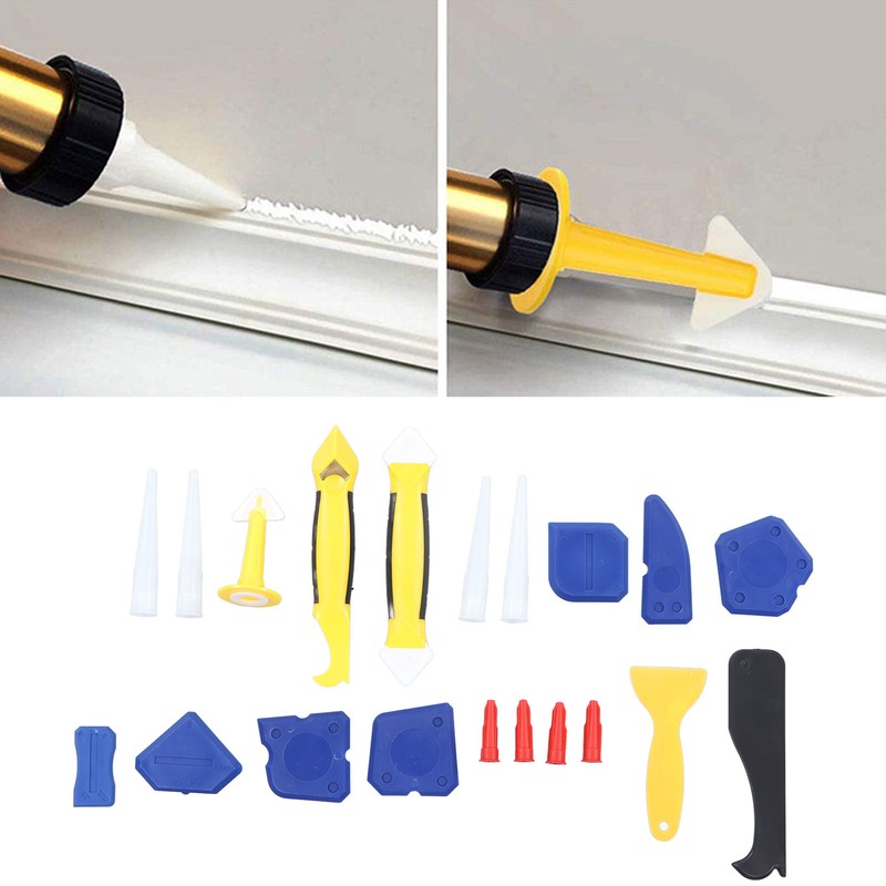 20PCS Sealant Remover Spreader Grouting Sealant Scraper Reusable Sealant Finishing