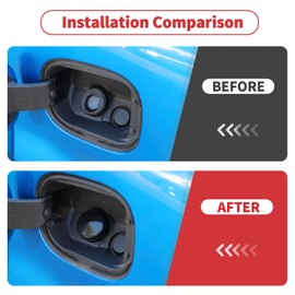 Linskip Motors Capless Fuel Cap Compatible with 2021-2024 2025 Ford Bronco/F150/Suburban/Tahoe & 2019-2024 2025 Chevy Silverado 1500, Gas Cap Dust Cover for Capless Fuel System Accessories