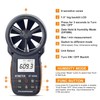 BTMETER BT-866A Pro Handheld HVAC Anemometer for CFM Air Flow,