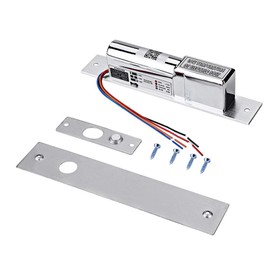 DC10V 18V Electric Mortise Lock, Electric Bolt Lock with Magnetic Feedback Signal, Access Control Loc Suitable for Wooden Door, Glass Door, Metal Door, fire Proof Door, (218B)