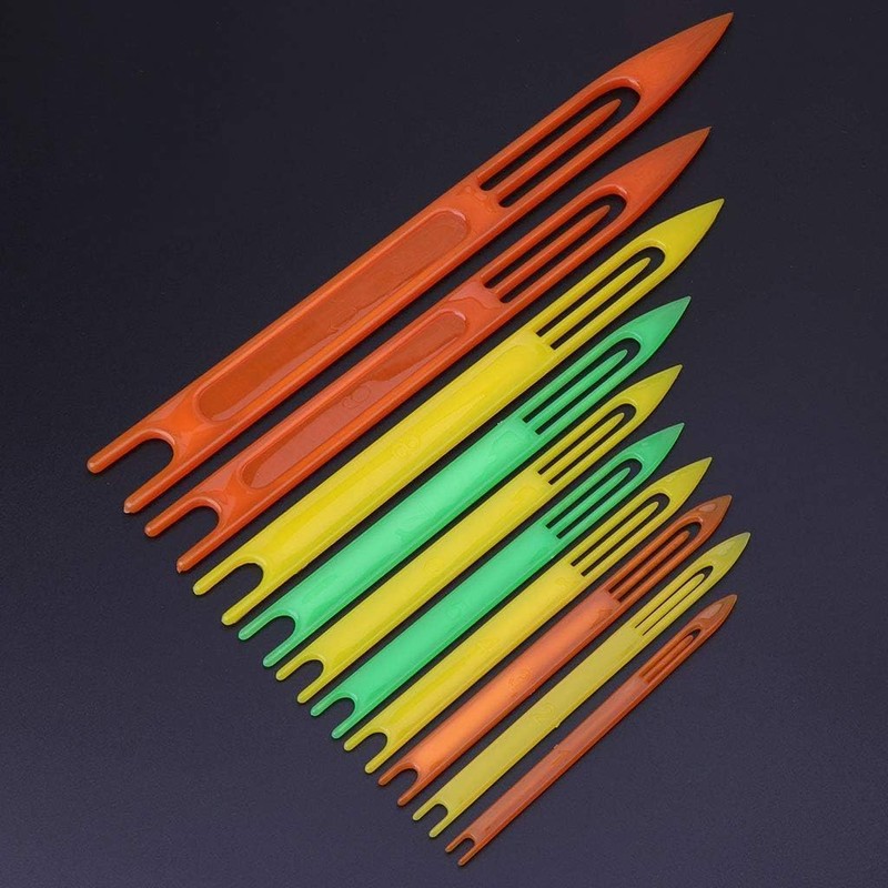 8Pcs Fishing Netting Needle, Repair Net Line Shuttles Rustproof Tools,