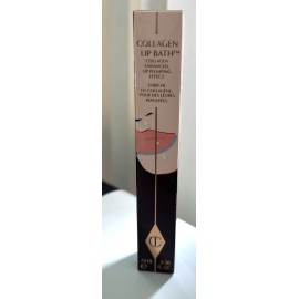 Charlotte Tilbury Collagen Lip Bath Plumping Gloss  0.26 oz. NIB - Peachy Plump