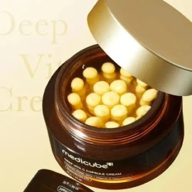 Medicube Vita C Deep Crema Hidratante Facial  Vitamin C Brightening Moisturizer, 55g                                                                  