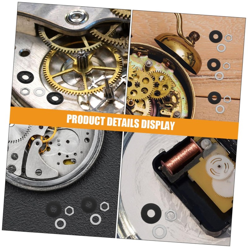 SEWACC 20Sets Quartz Clock Replacement Parts Wall Clock Mechanism Kit