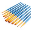 Transon 20pcs Bulk Art Painting Brush Set for Acrylic Watercolor