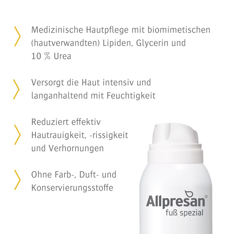 Allpresan Fuß Spezial Nr 3 Foot Cream 10% Urea for