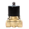 SNS 1/2" Brass Solenoid Valve Direct Acting Compressed Air Water