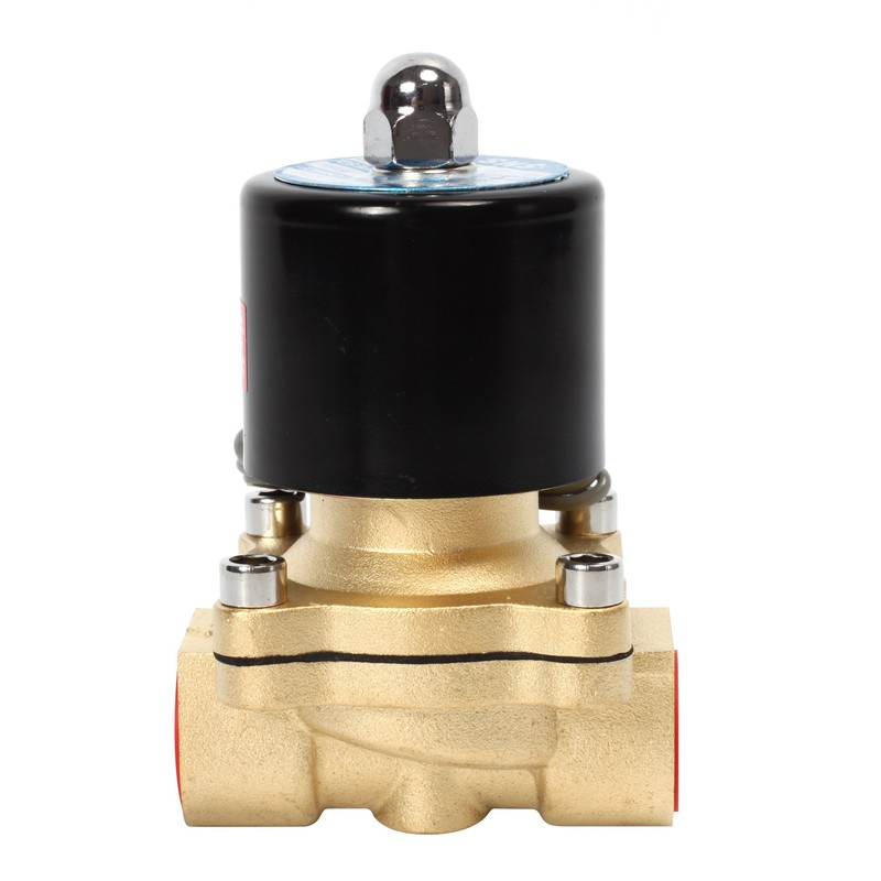 SNS 1/2" Brass Solenoid Valve Direct Acting Compressed Air Water