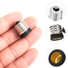 E17 to E14 Socket Adapter: 8 PCS Standard Medium Base