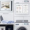 Noare Laundry Symbols Sign & Stain Removal Guide Magnet Cheat