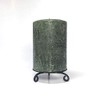 Hunter Green Unscented Rustic Textured Pillar Candle - Choose Size