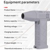 Handheld Brushless Motor Jet Fan 130,000RPM Turbofan 200W High Power