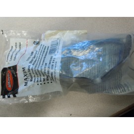 MAXIM Sport Silver Sport-Grip Blue Undermold Mirror Glasses