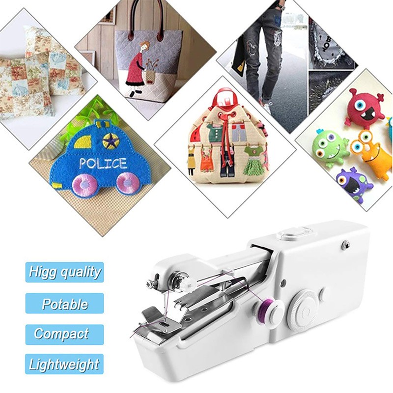 Mini Handheld Sewing Machine Electric Sewing Machine for DIY Clothing