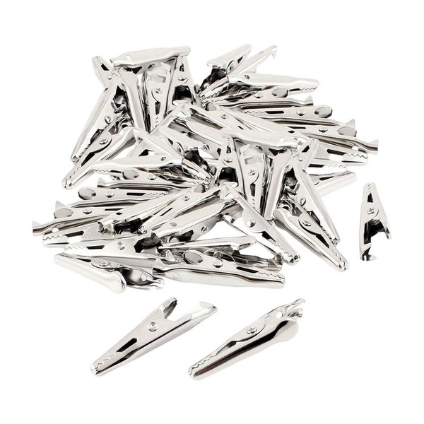 Mikankawa Clips, For Painting, 1.4 inches (35 mm) Alligator Clips, Securing Parts, Assembly Required, Plastic Model (Approx. 50 Pieces)
