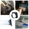 TiCoast Straight Pipe Flange Duct Connector Flange ABS Plastic Ventilation